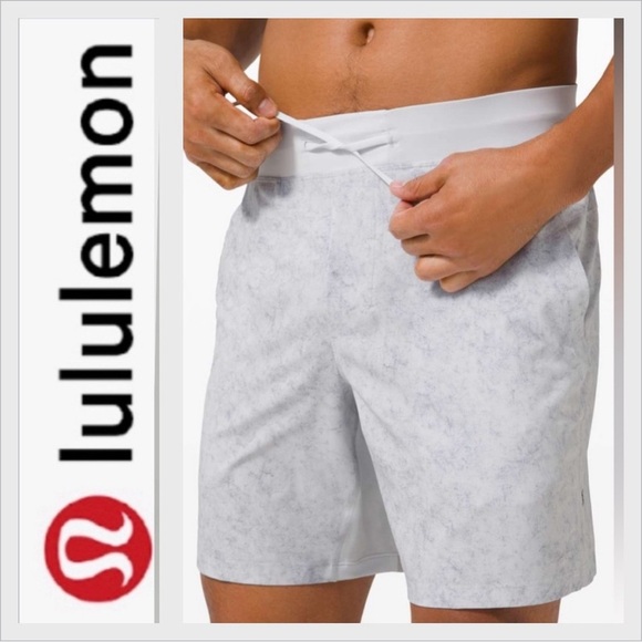Lululemon T.H.E. Short  Mens Small 7" inseam Linerless Gravel Dust Alpine - Picture 1 of 9